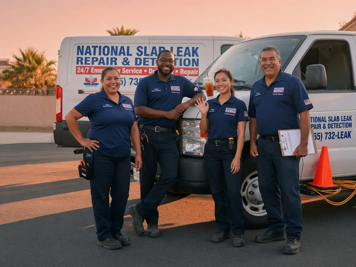 Slab Leak Detection company in York New Salem, PA